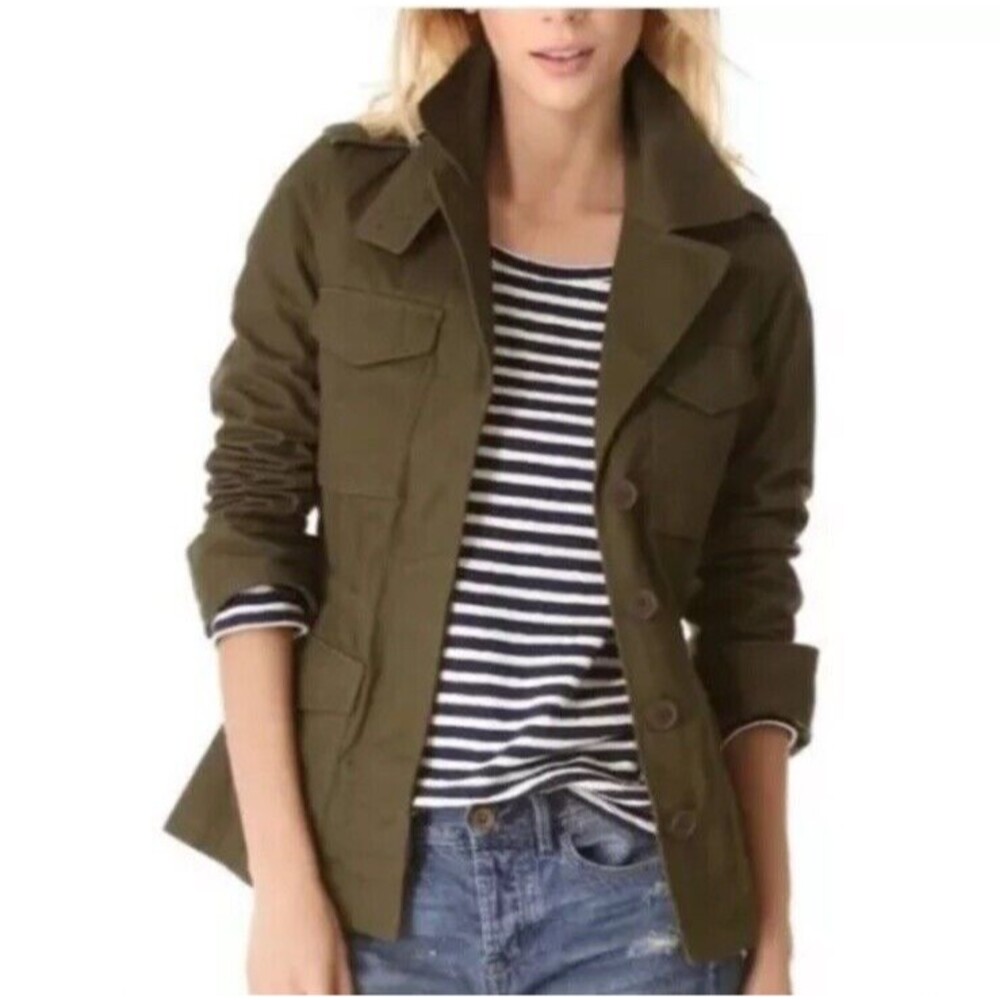 Madewell Olive Utility Jacket